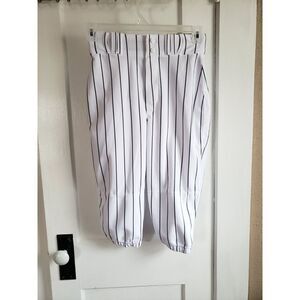 NWT Champro Triple Crown Knicker Style Basebal Pants Navy Pinstripes Men's Small